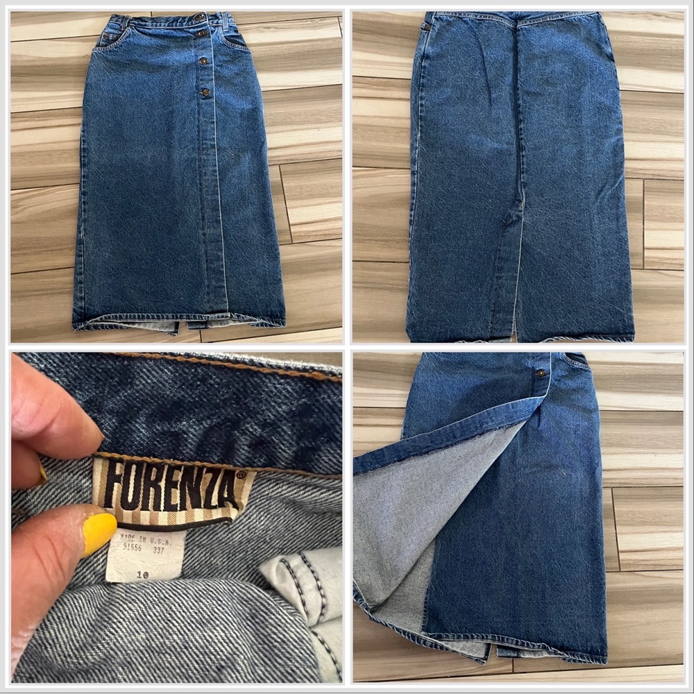 Vintage Forenza wrap skirt.